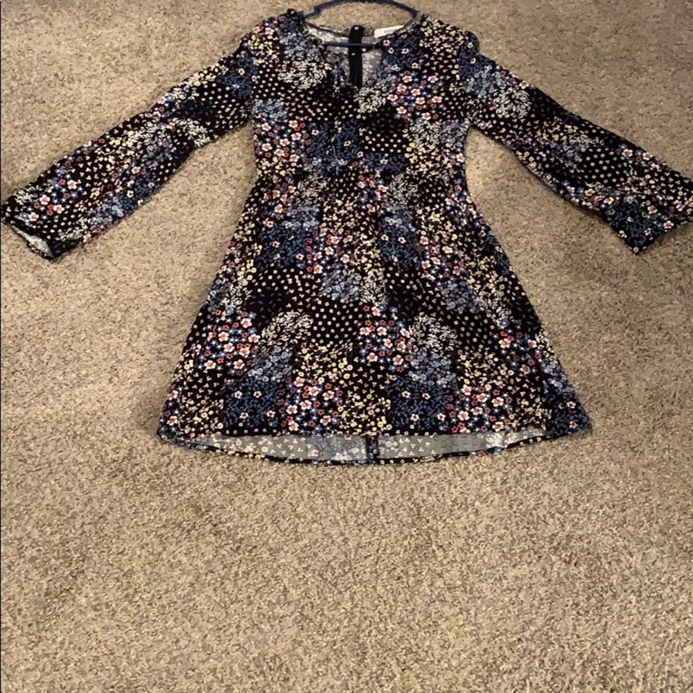 JustFab Floral Dress